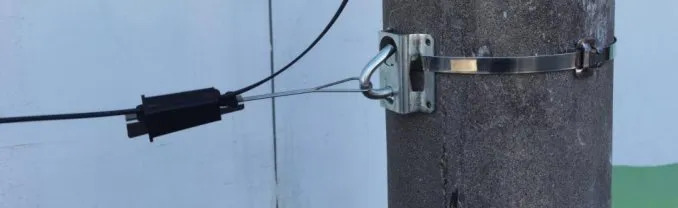ZCSPC-03 FTTH Combinação Flat Cable Drop Clamp 1