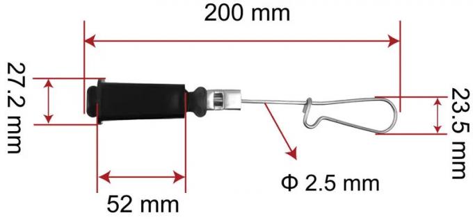 ZCSPC-03 FTTH Combinação Flat Cable Drop Clamp 0