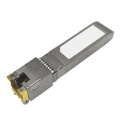 10Gbps SFP+ Copper Transceiver with RJ-45 Connector and 30m Cable Distance