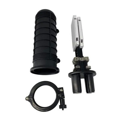 IP68 Fiber Optic Splice Closure with 24 Cores Capacity and Heat-shrink Seal for Secure Cable Protection