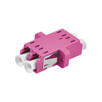LC OM4 DX One-piece Adapetr With Flange