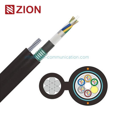 GYFC8Y53 FRP CSM Double Sheath Fiber Optic Figure 8 Aerial Installation