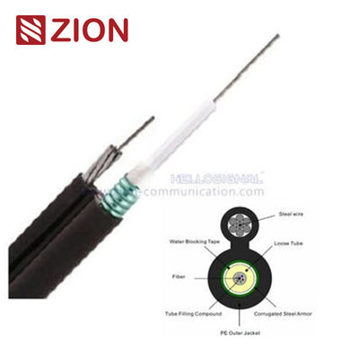 PSP Armored Uni Tube Aerial Installation Fiber Optic Figure 8 GYXTC8S
