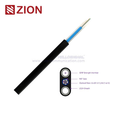FDC FTTH Optic Flat Drop Cable Central Tube 3.0x6.0 LSZH