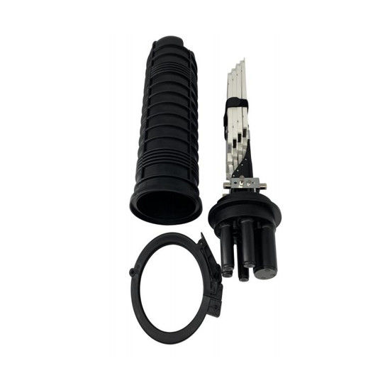 144 Cores IP68 Fiber Optic Splice Closure with Heat-shrink Seal for Outdoor Cable Protection