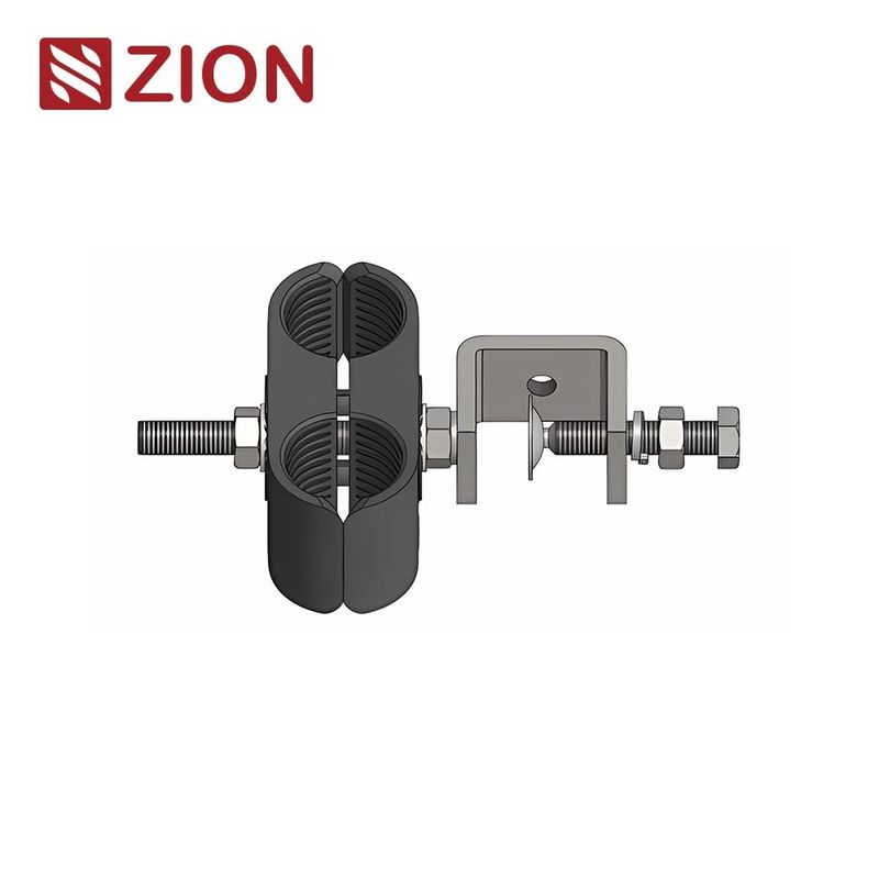 2 Way Stainless Steel EPDM Feeder Clamp 7 8 Outdoor