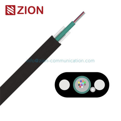 FTTH GYFXBY 1 cabo de fibra ótica exterior interno de 2 4 6 8 núcleos com o FRP não metálico