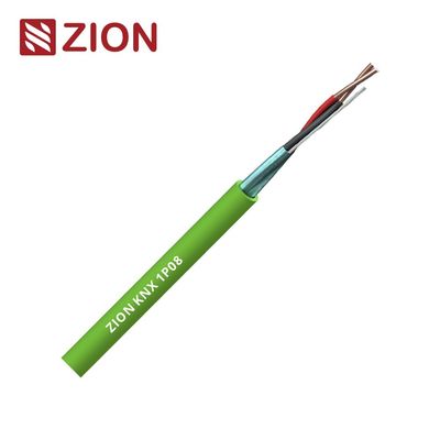 Cabo KNX 1PR 0,8mm Condutor Nu Isolamento Polietileno