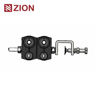Bloco Negro Feeder Cable adss pinça de suspensão 4 Way